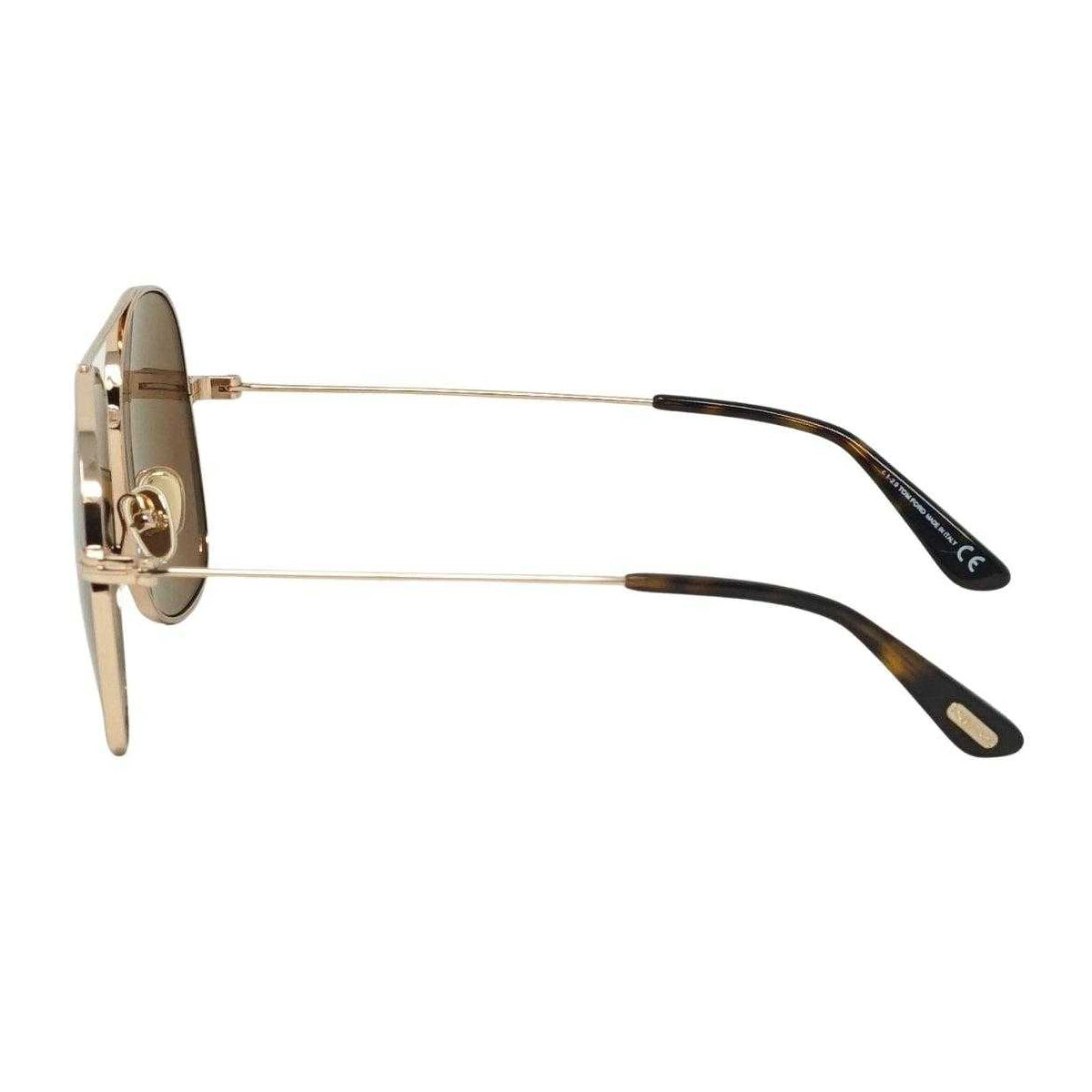 Brown - Back - Tom Ford Delilah Sunglasses
