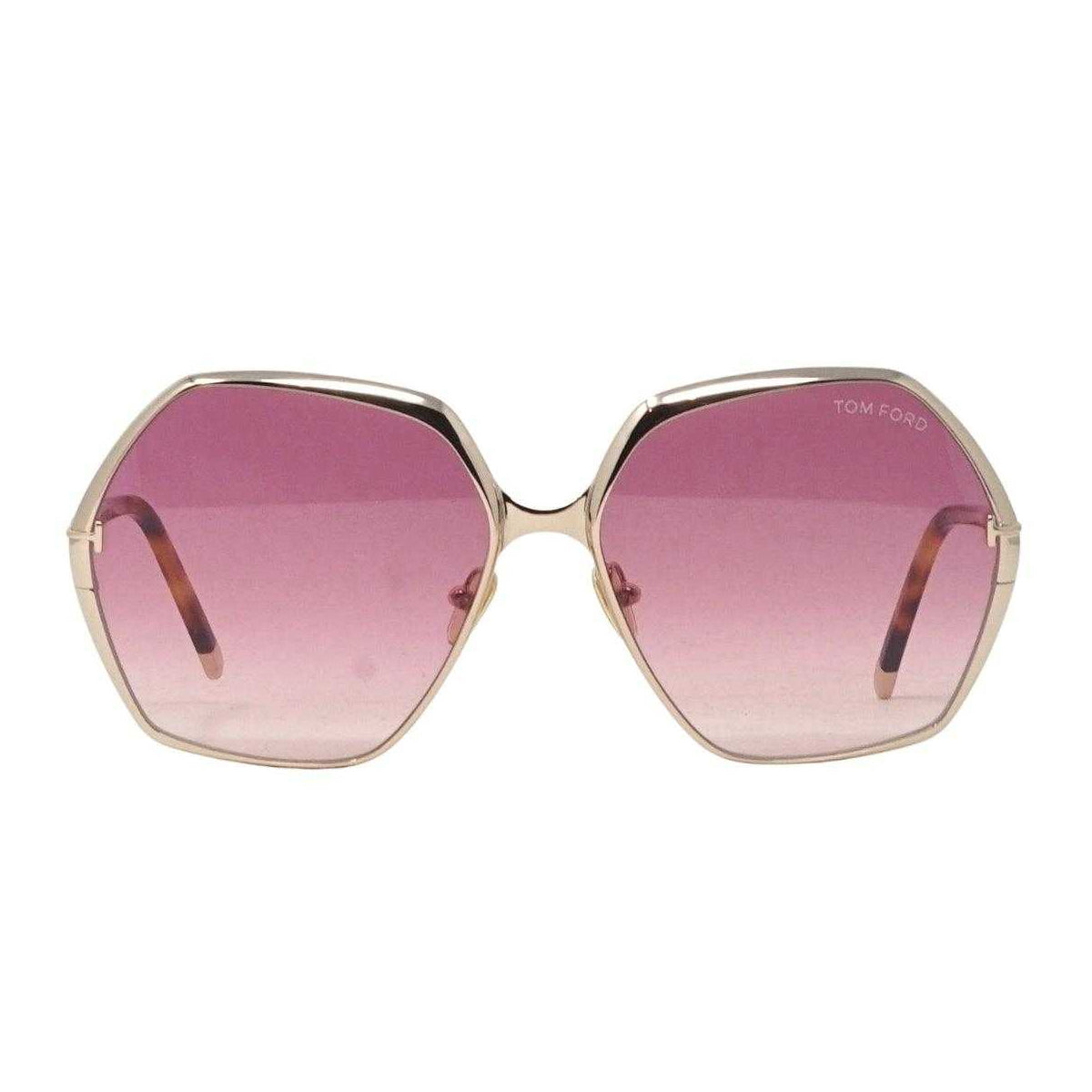 Pink - Side - Tom Ford Womens-Ladies Fonda Sunglasses