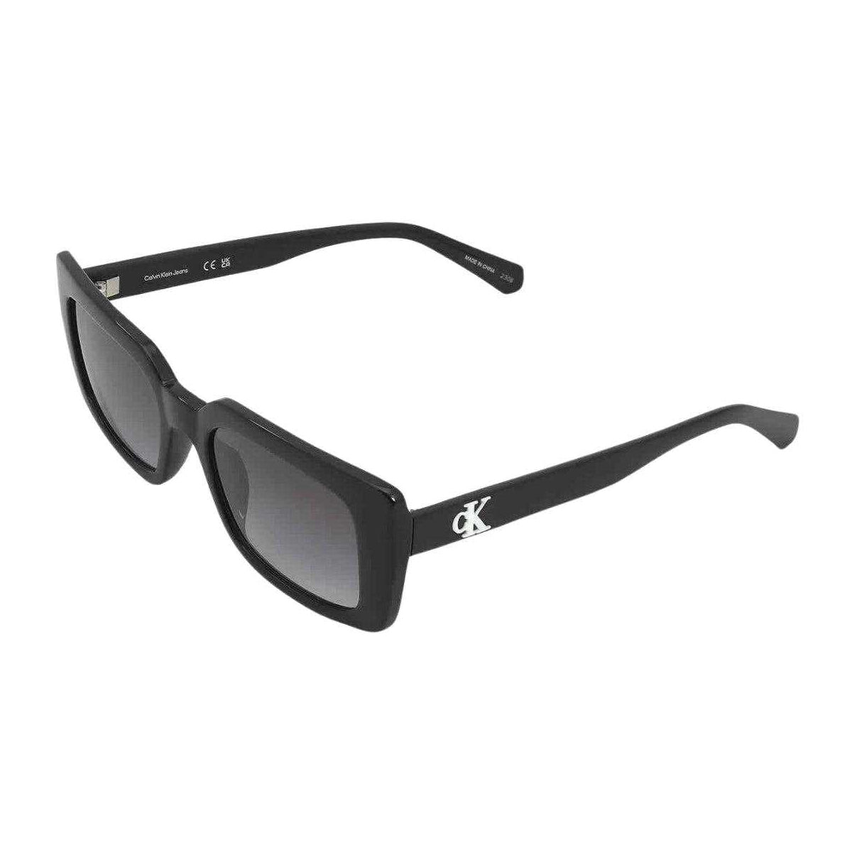 Black-Grey - Front - Calvin Klein Womens-Ladies CKJ22606 001 Sunglasses