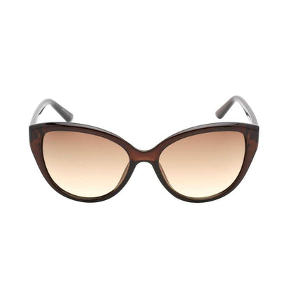 Brown - Back - Calvin Klein Womens-Ladies Ck19536S 210 Sunglasses