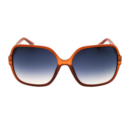 Light Brown-Blue - Back - Guess Womens-Ladies Gradient Sunglasses