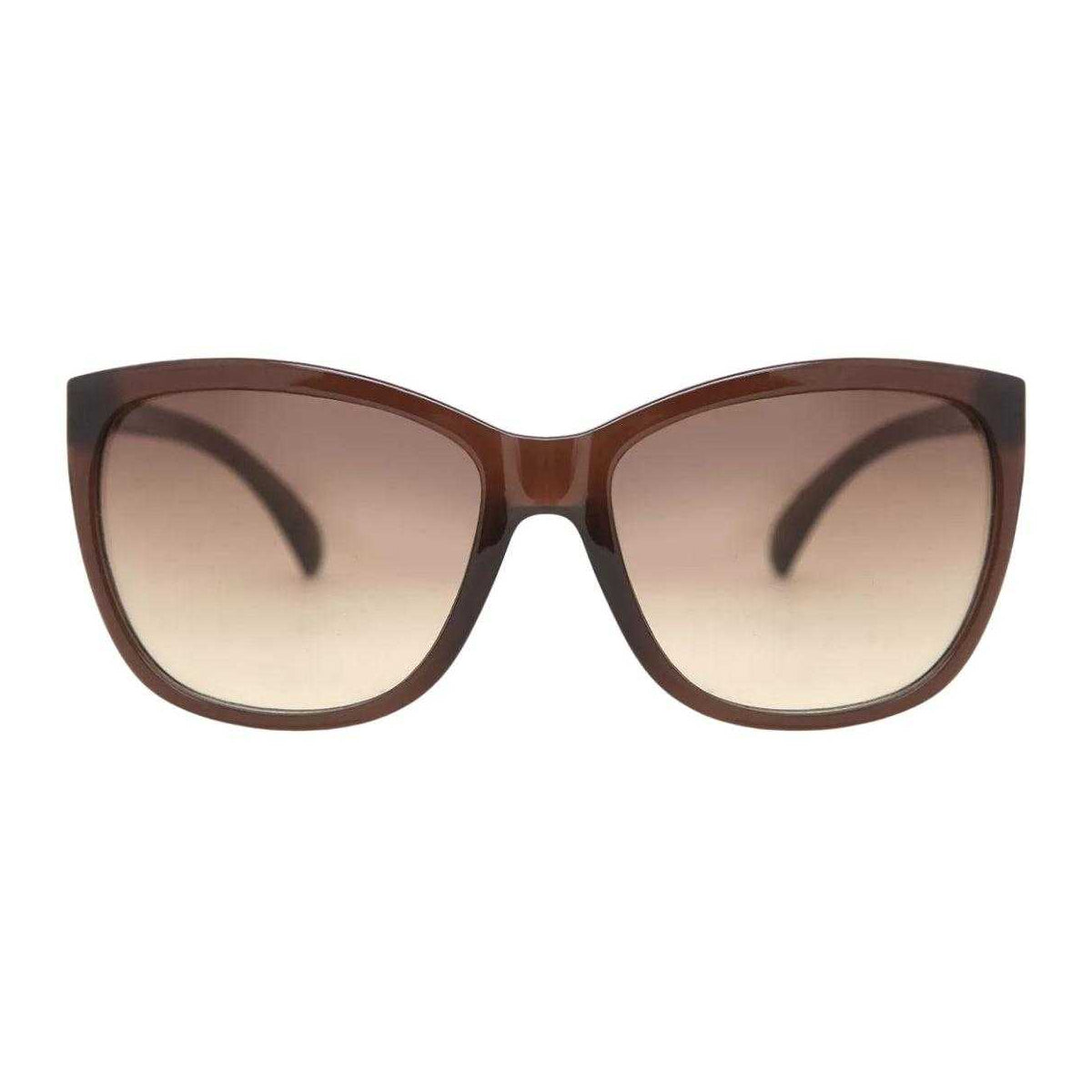 Brown - Back - Calvin Klein Womens-Ladies Gradient Sunglasses