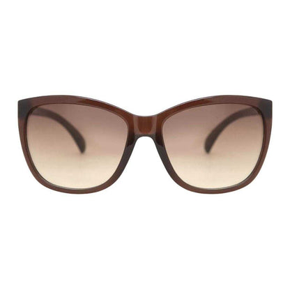 Brown - Back - Calvin Klein Womens-Ladies Gradient Sunglasses