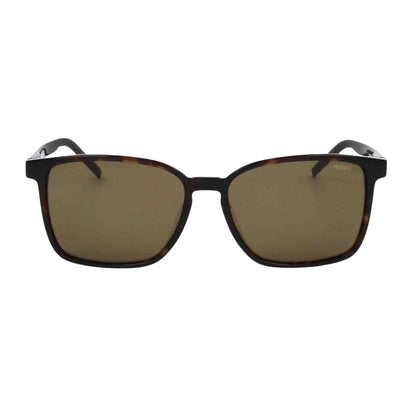 Havana Brown-Green - Front - Hugo Boss Mens HG1128 0086 QT Sunglasses