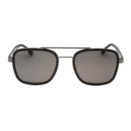 Dark Ruthenium-Grey - Front - Hugo Boss Mens Polarised Sunglasses