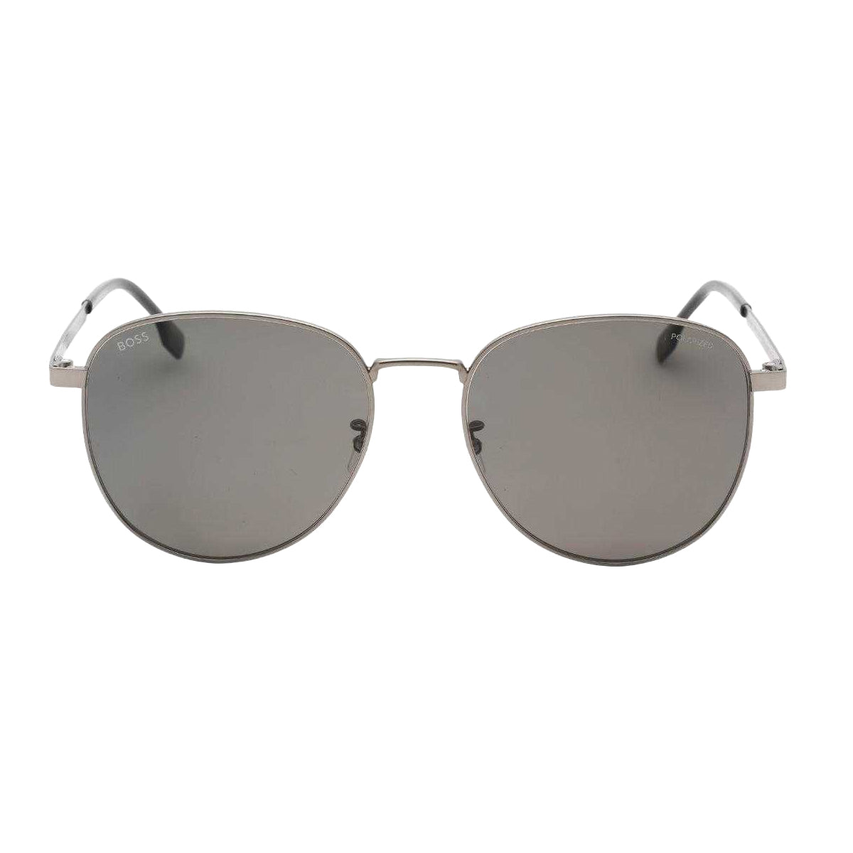Dark Ruthenium-Grey - Front - Hugo Boss Mens Matte Polarised Sunglasses