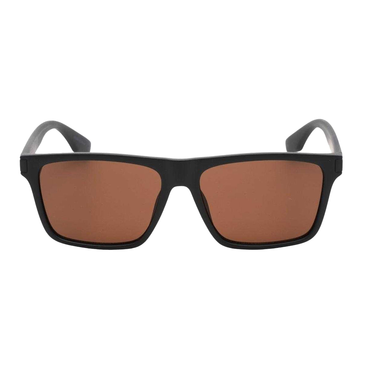 Navy-Brown - Front - Calvin Klein Mens CK20521 410 Matte Sunglasses