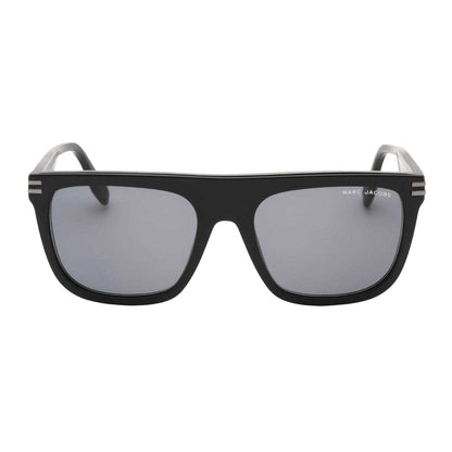 Black-Grey - Front - Marc Jacobs Mens Browline Sunglasses