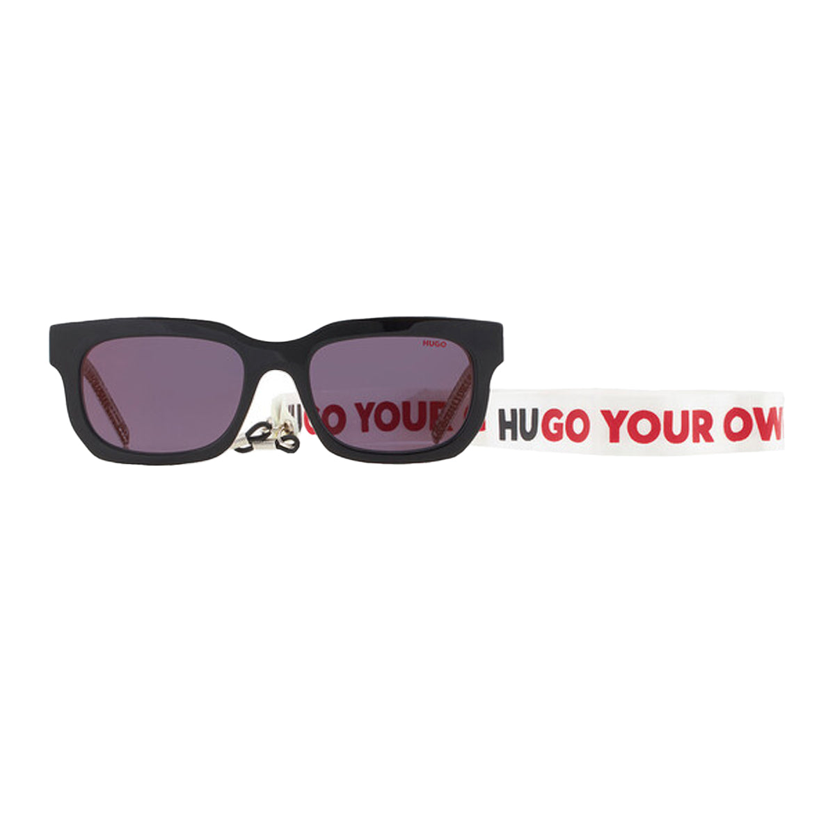 Black-Red - Lifestyle - Hugo Boss Mens Multi Logo Sunglasses