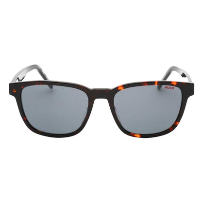Havana Brown-Grey - Back - Hugo Boss Mens Square Sunglasses