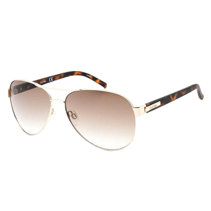 Gold-Brown - Front - Calvin Klein Unisex Adult Gradient Sunglasses