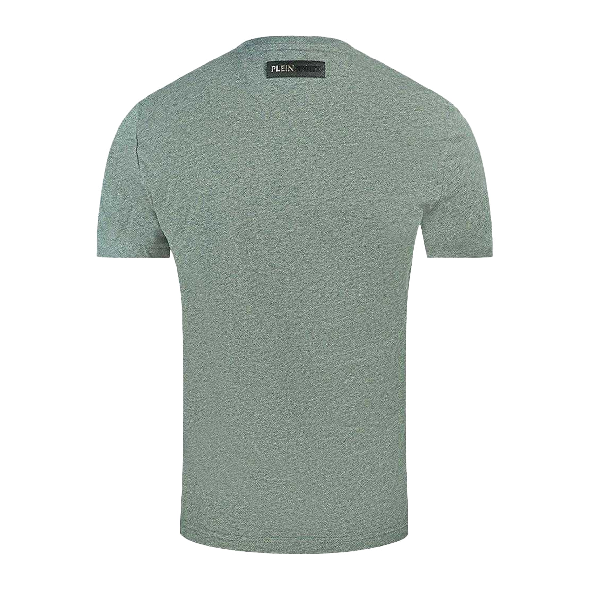 Grey - Back - Plein Sport Unisex Adult Scribble Logo T-Shirt