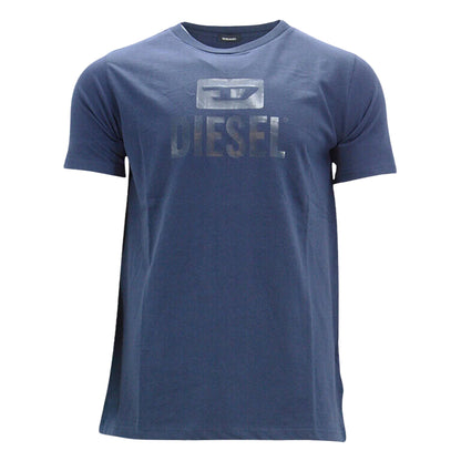 Total Eclipse - Front - Diesel Mens Monotone Logo T-Shirt