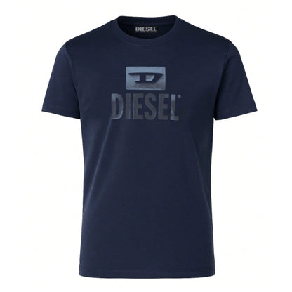 Total Eclipse - Front - Diesel Mens Monotone Logo T-Shirt