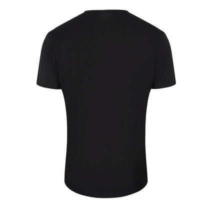 Black - Back - Diesel Mens Circle T-Shirt