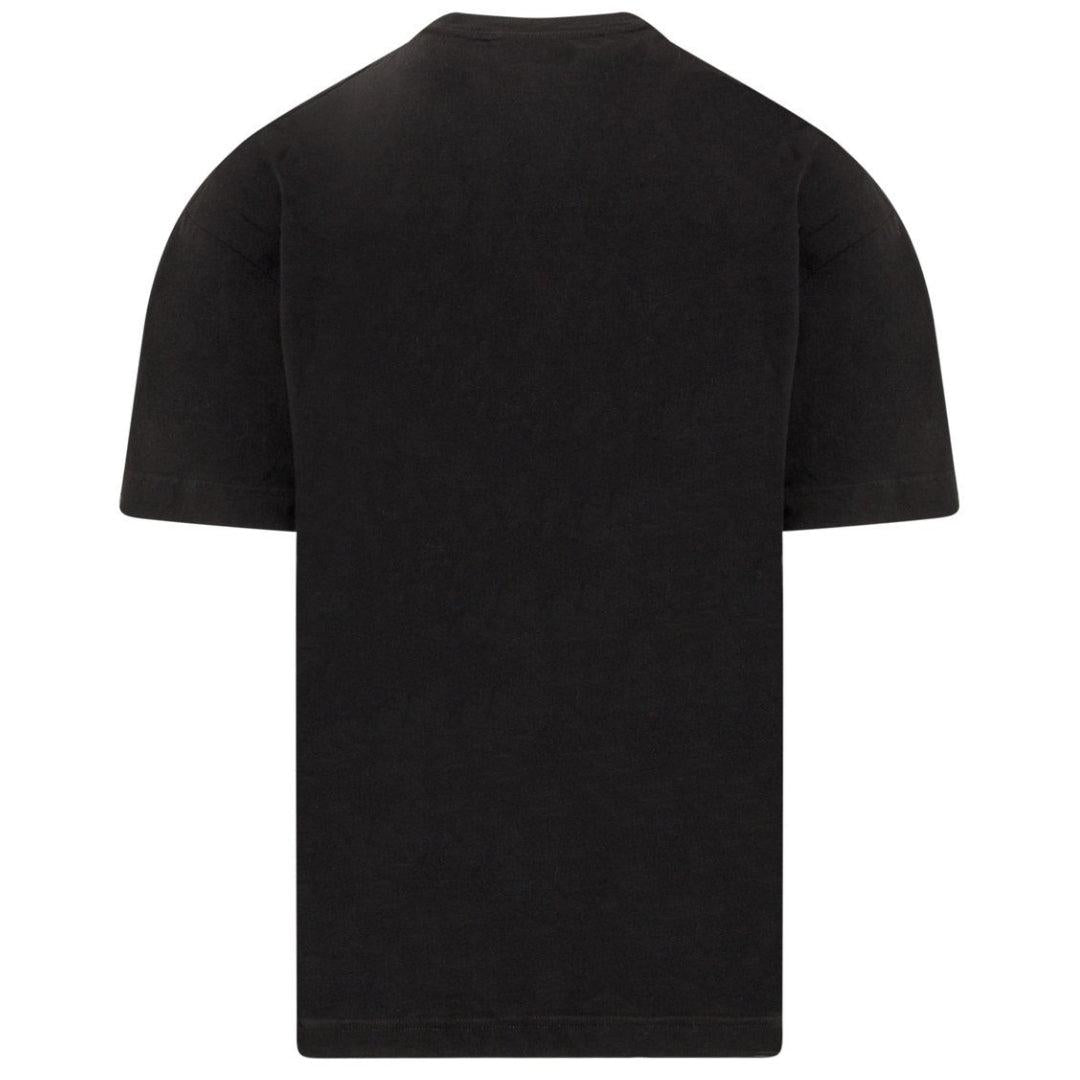 Black - Back - Palm Angels Unisex Adult Galaxy Glitter T-Shirt