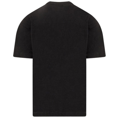 Black - Back - Palm Angels Unisex Adult Galaxy Glitter T-Shirt