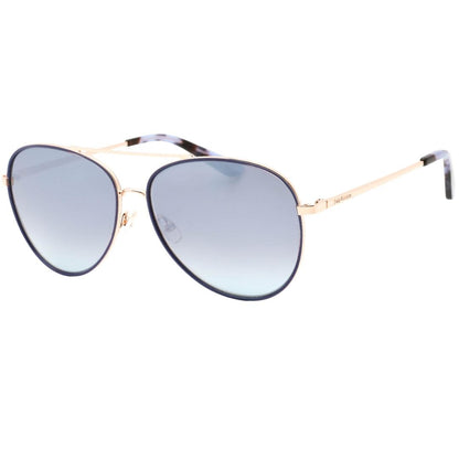 Gold-Silver - Back - Juicy Couture Womens-Ladies JU599 0LKS 00 Sunglasses
