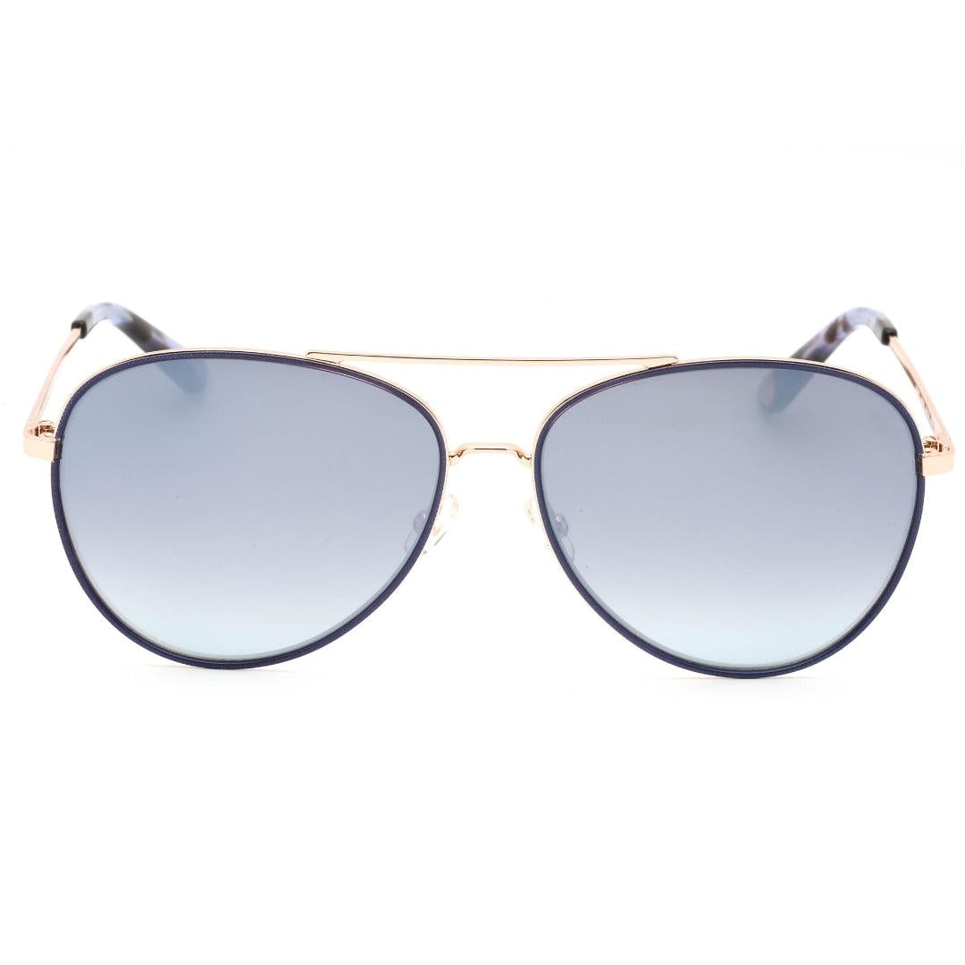 Gold-Silver - Front - Juicy Couture Womens-Ladies JU599 0LKS 00 Sunglasses