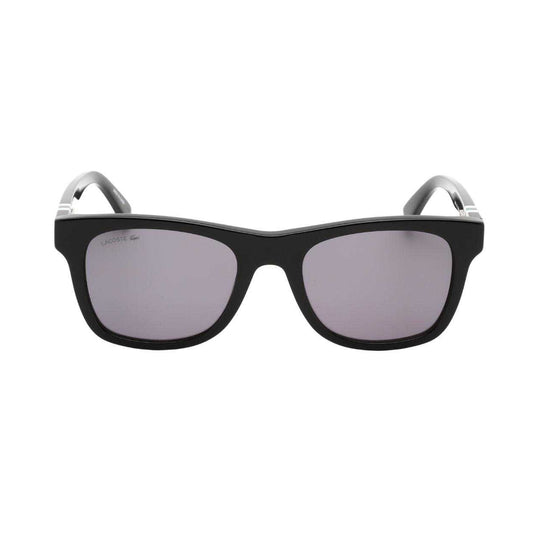 Grey-Black - Front - Lacoste Mens Sunglasses