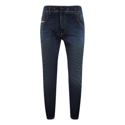 Dark Blue - Front - Diesel Mens Krooley-E-NE Jeans