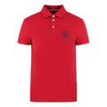 Red - Front - Aquascutum Mens Aldis Polo Shirt