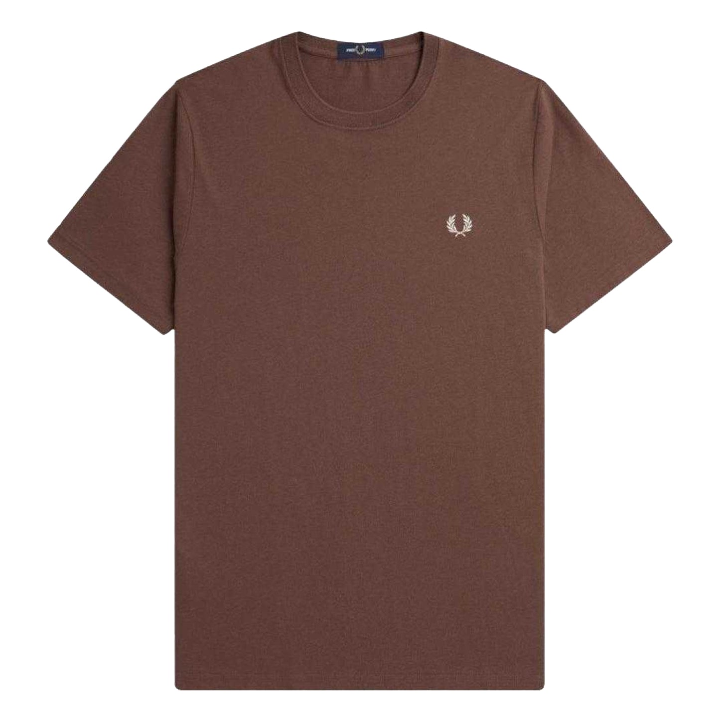 Maroon - Front - Fred Perry Mens T-Shirt