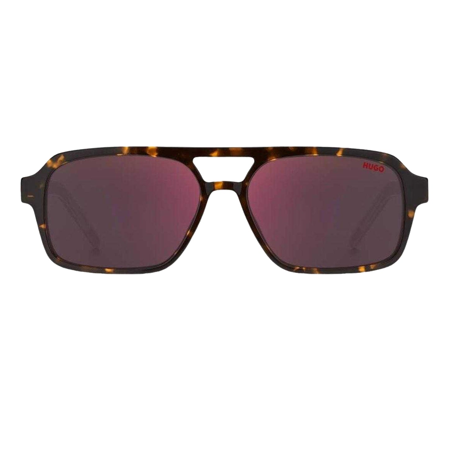 Havana Red - Front - Hugo Boss Mens Sunglasses