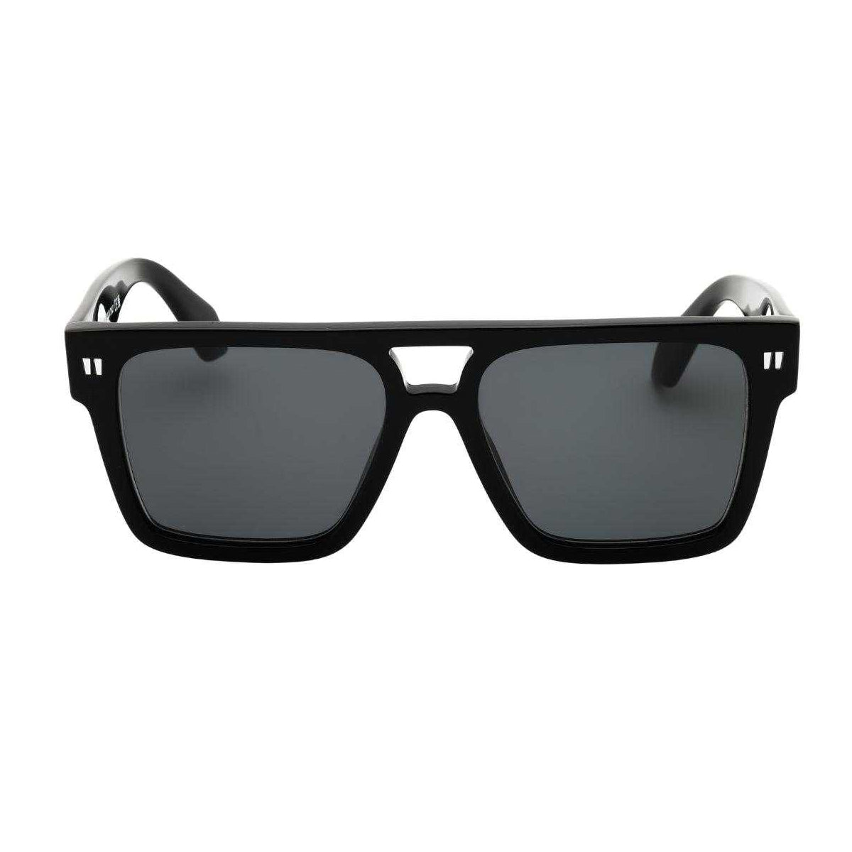 Black - Back - Off White Unisex Adult Springfield Sunglasses