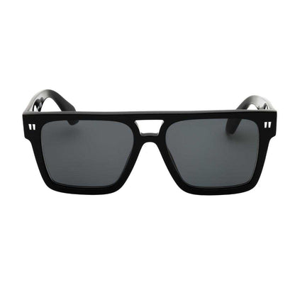 Black - Back - Off White Unisex Adult Springfield Sunglasses