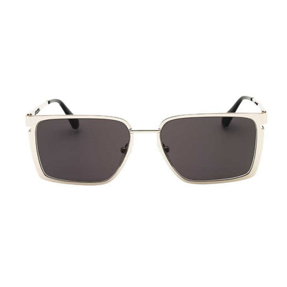 Silver-Dark Grey - Back - Off White Unisex Adult Yoder Sunglasses