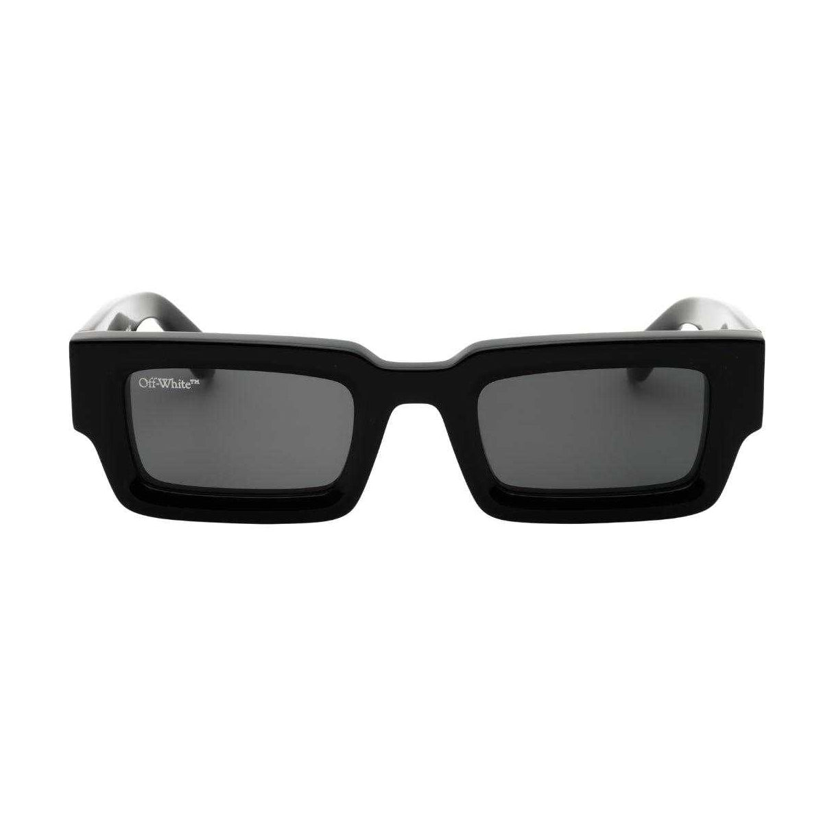 Black - Back - Off White Unisex Adult Lecce Framed Sunglasses