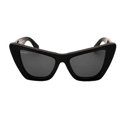 Black-Dark Grey - Back - Off White Womens-Ladies Edvard Sunglasses
