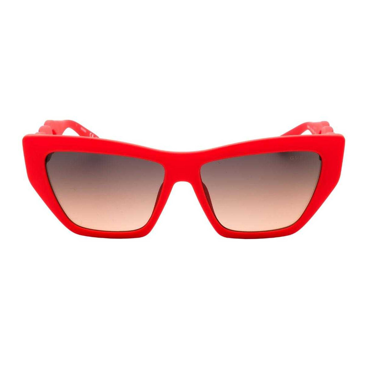 Pink - Back - Guess Womens-Ladies GU00111 73B Smoke Gradient Sunglasses