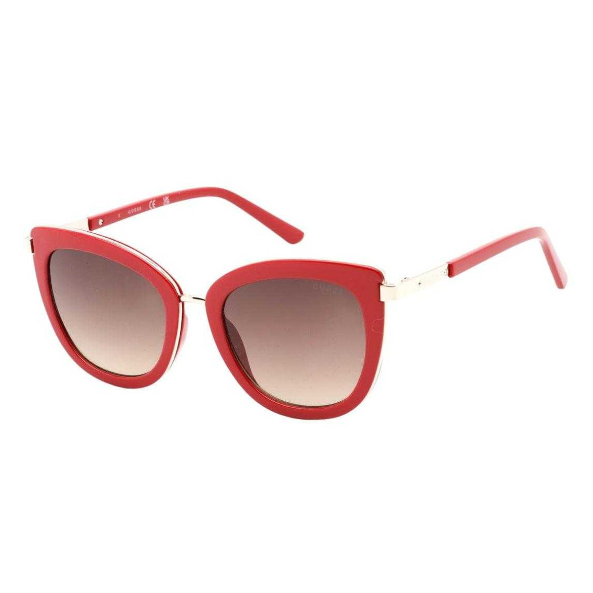Red-Brown - Front - Guess Womens-Ladies Gradient Sunglasses