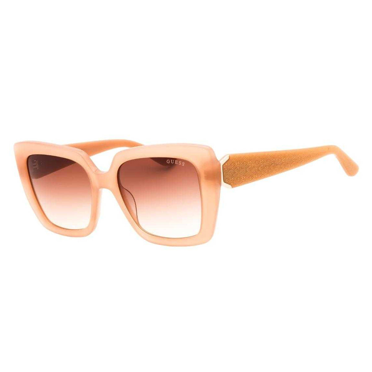 Beige-Brown - Front - Guess Womens-Ladies Gradient Sunglasses