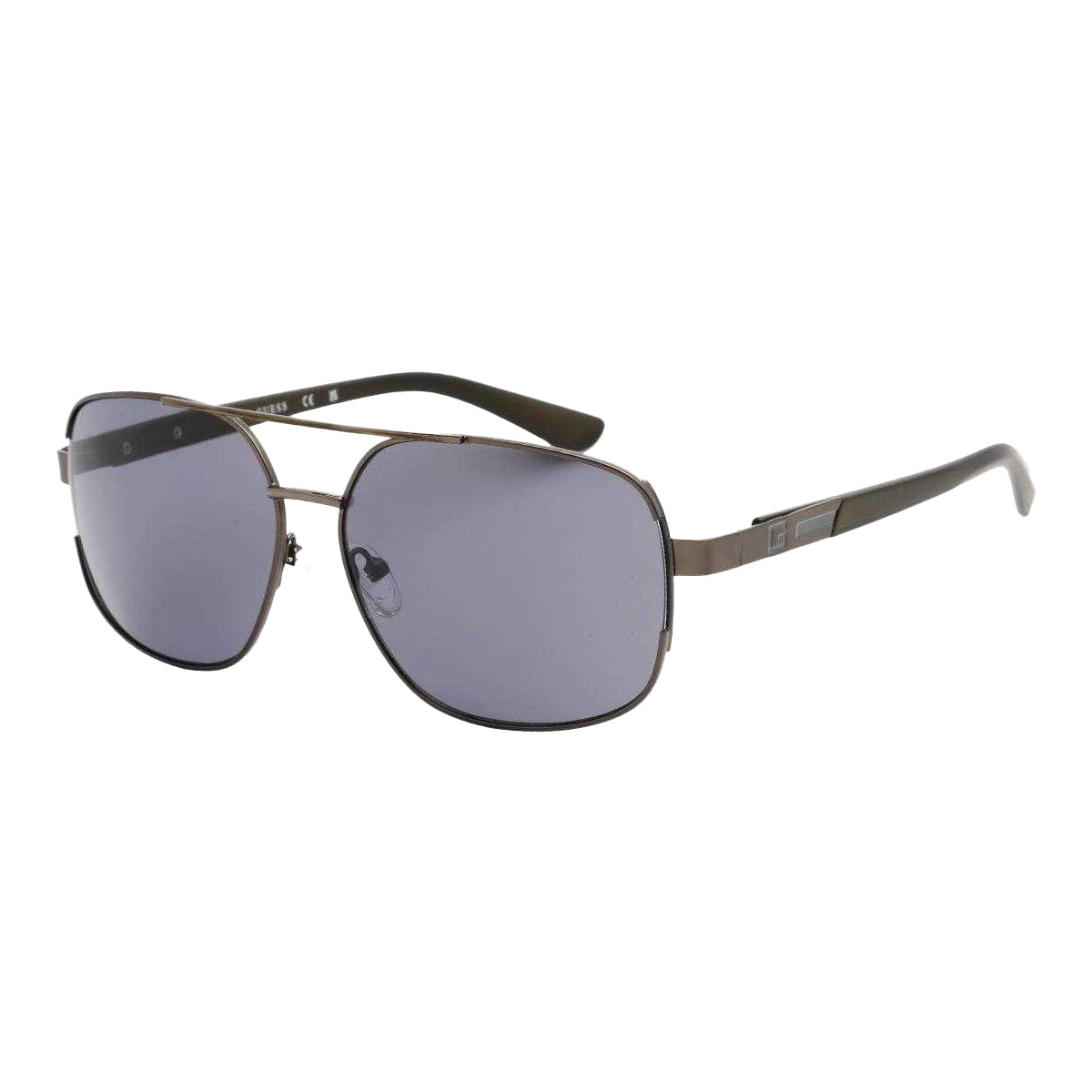 Dark Silver - Back - Guess Mens GF0227 08A Smoke Sunglasses