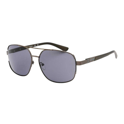Dark Silver - Back - Guess Mens GF0227 08A Smoke Sunglasses