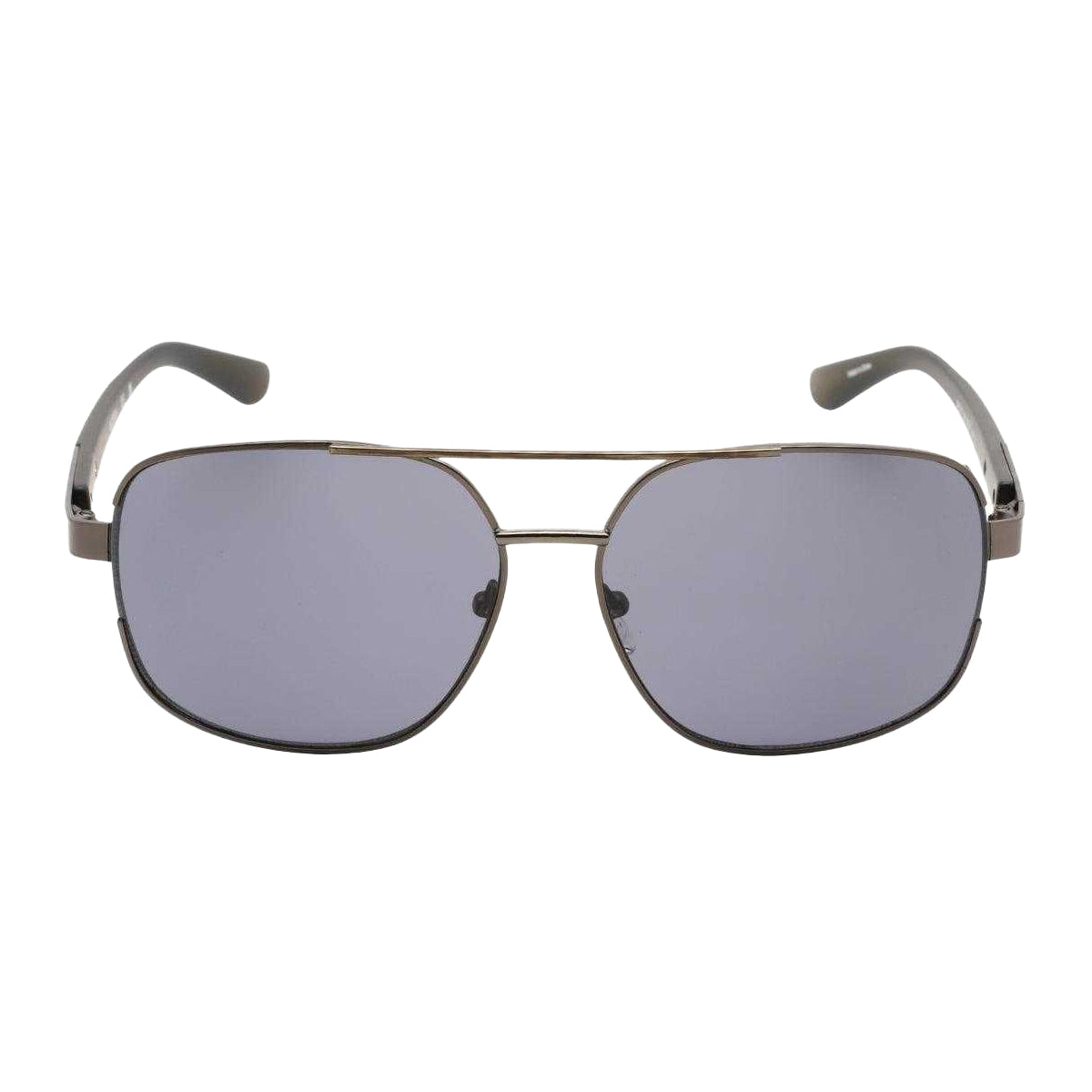 Dark Silver - Front - Guess Mens GF0227 08A Smoke Sunglasses