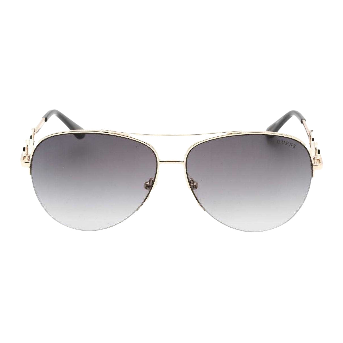 Gold-Brown - Front - Guess Womens-Ladies Smoke Gradient Sunglasses