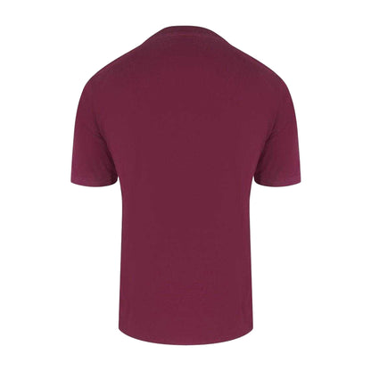 Burgundy - Back - Aquascutum Mens Active Pocket T-Shirt