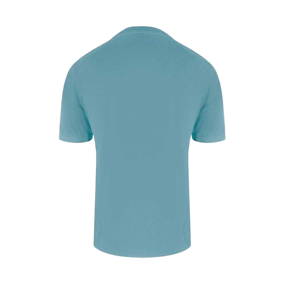 Blue - Back - Aquascutum Mens Active Piping Detail T-Shirt