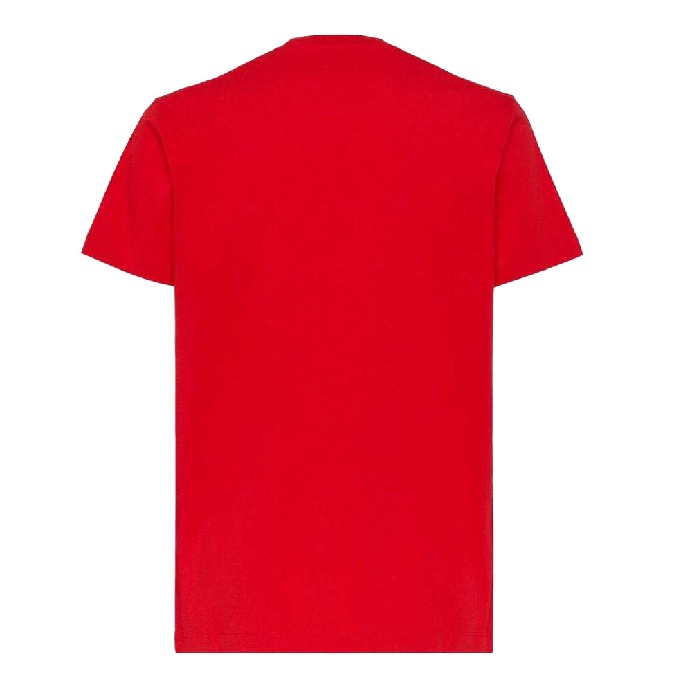 Pink - Back - DSquared2 Unisex Adult Ceresio 9 Logo Cool Fit T-Shirt