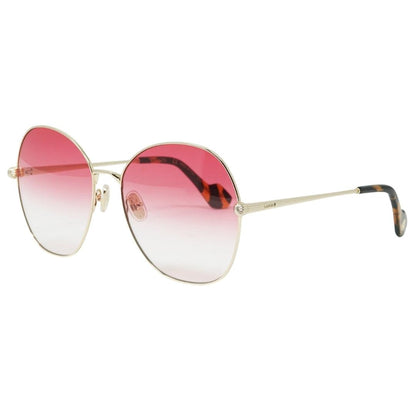 Gold-Coral - Side - Lanvin Unisex Adult Gradient Sunglasses