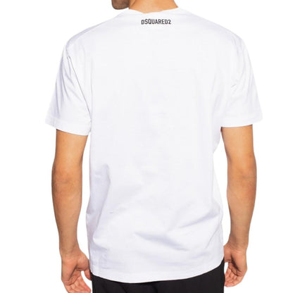 White - Back - DSquared2 Unisex Adult Cool Logo Printed T-Shirt
