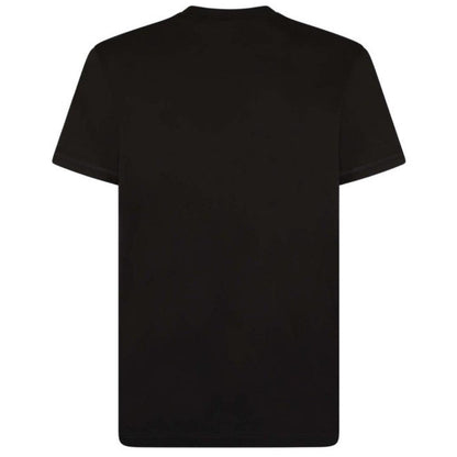 Black - Back - DSquared2 Unisex Adult The Canadian Village Logo Skater T-Shirt
