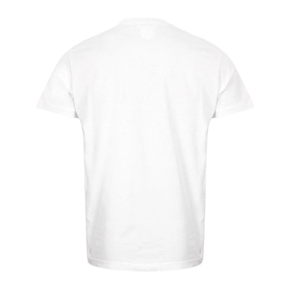 White - Back - Cavalli Class Unisex Adult Flaming Logo T-Shirt