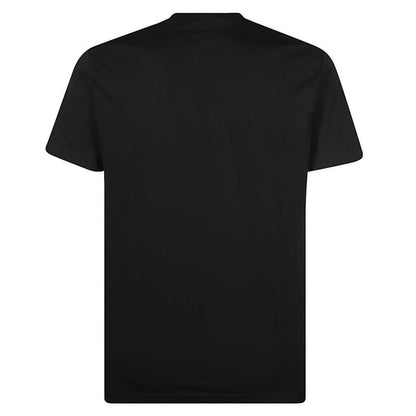 Black - Back - DSquared2 Unisex Adult Multi Logo T-Shirt