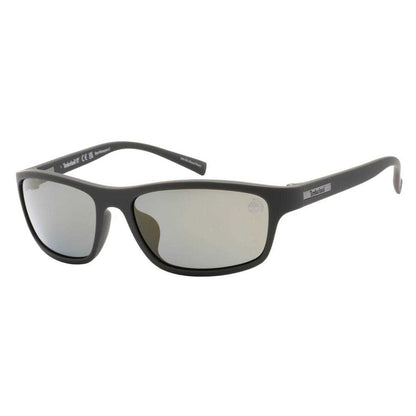 Grey - Back - Timberland Mens Smoke Sunglasses