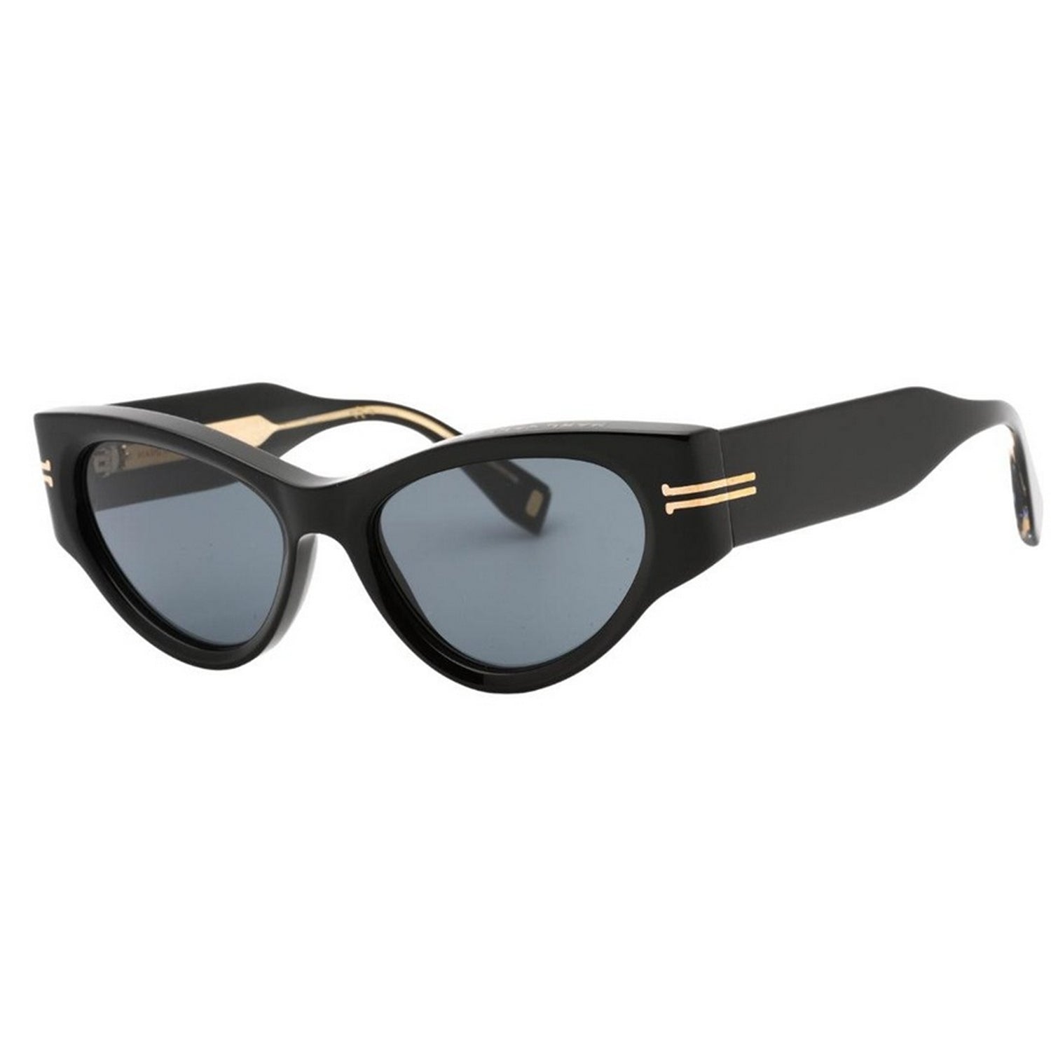 Bold Black-Grey - Back - Marc Jacobs Womens-Ladies MJ 1045 0807 IR Frame Sunglasses